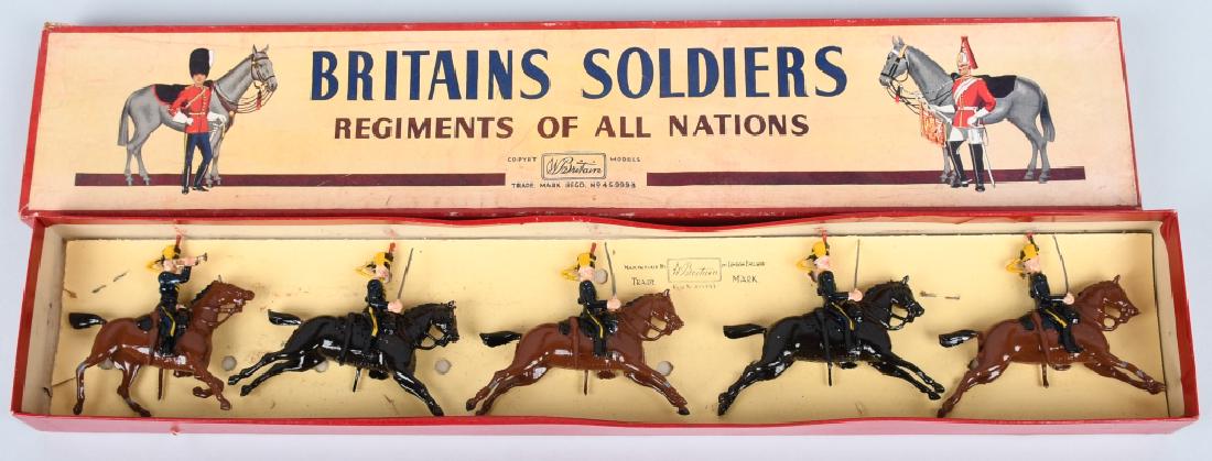 BRITAINS #8 4th QUEENS OWN HUSSARS w/ BOX (1 of 5)