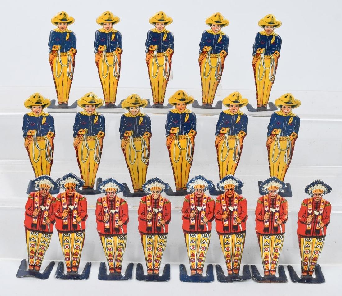 LOT OF TIN COWBOY & INDIAN (1 of 7)