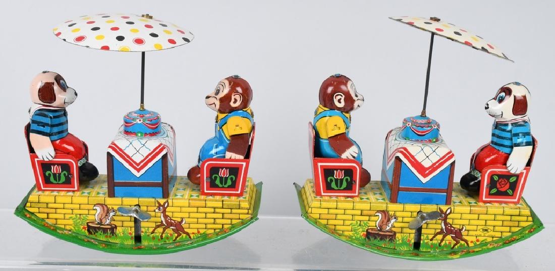 2- JAPAN WINDUP ANIMAL SEE-SAW TOYS (1 of 5)