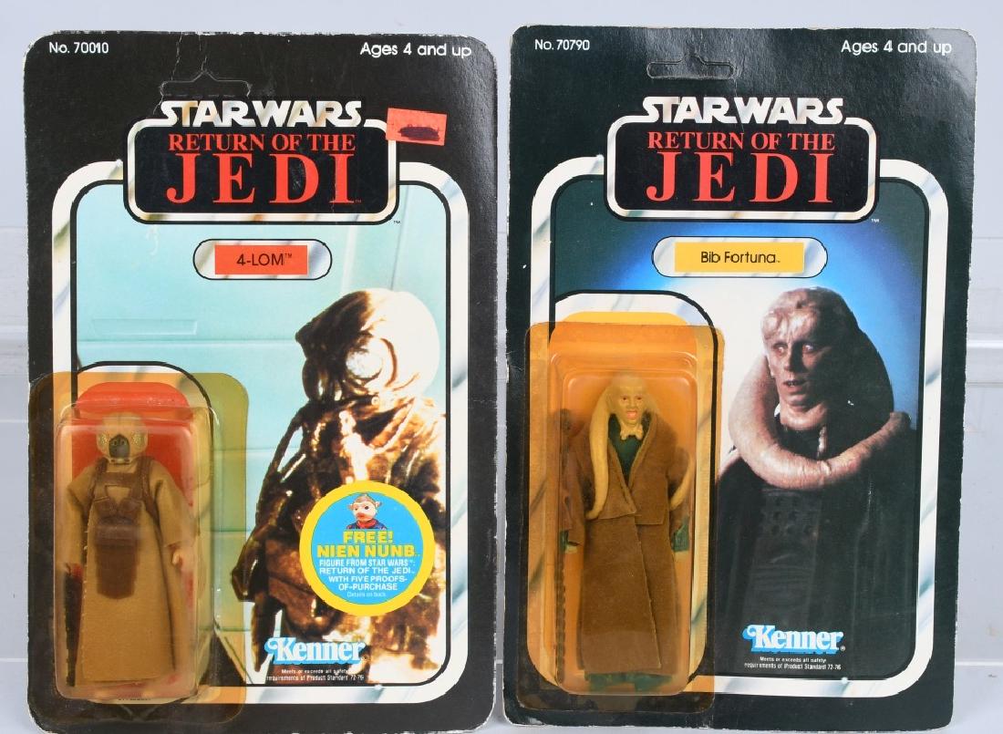 2- STAR WARS ROTJ 4-LOM & BIB FORTUNA MOC (1 of 8)