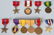 WWII US LOT OF NUMBERED MEDALS, SILVER STAR, DSM
