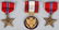 WWII US LOT OF NUMBERED MEDALS, SILVER STAR, DSM - 2