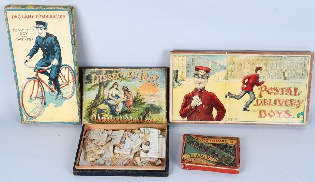 4- EARLY GAMES w/ BOXES (1 of 5)