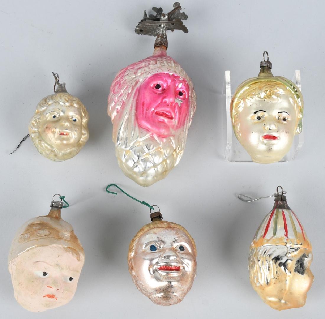 6-VINTAGE CHRISTMAS ORNAMENTS (1 of 5)
