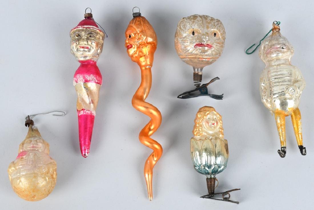 6-VINTAGE CHRISTMAS ORNAMENTS (1 of 6)