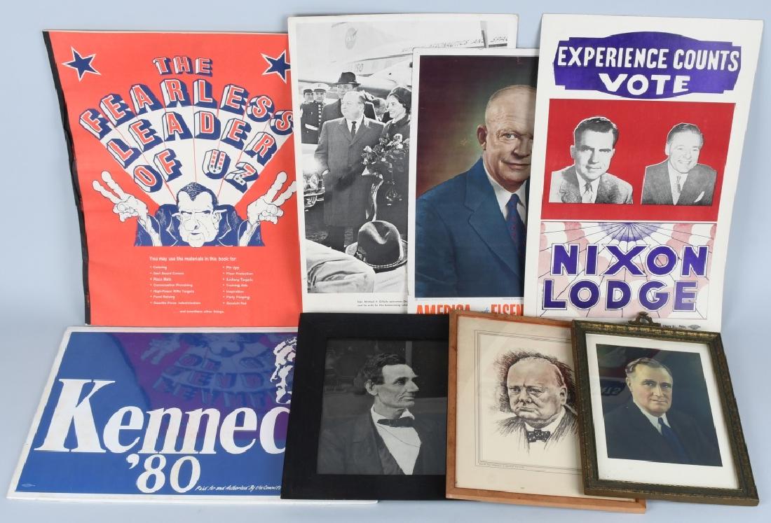 LOT OF CAMPAIGN POSTERS & MORE (1 of 10)