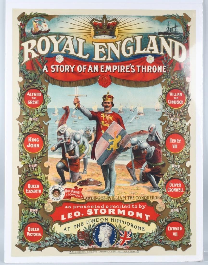 Royal England Linen Back Movie Poster (1 of 2)