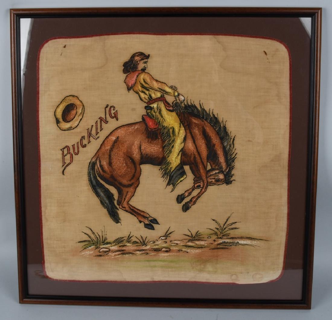 1900s BUCKING BRONCO PILLOW CASE (1 of 4)