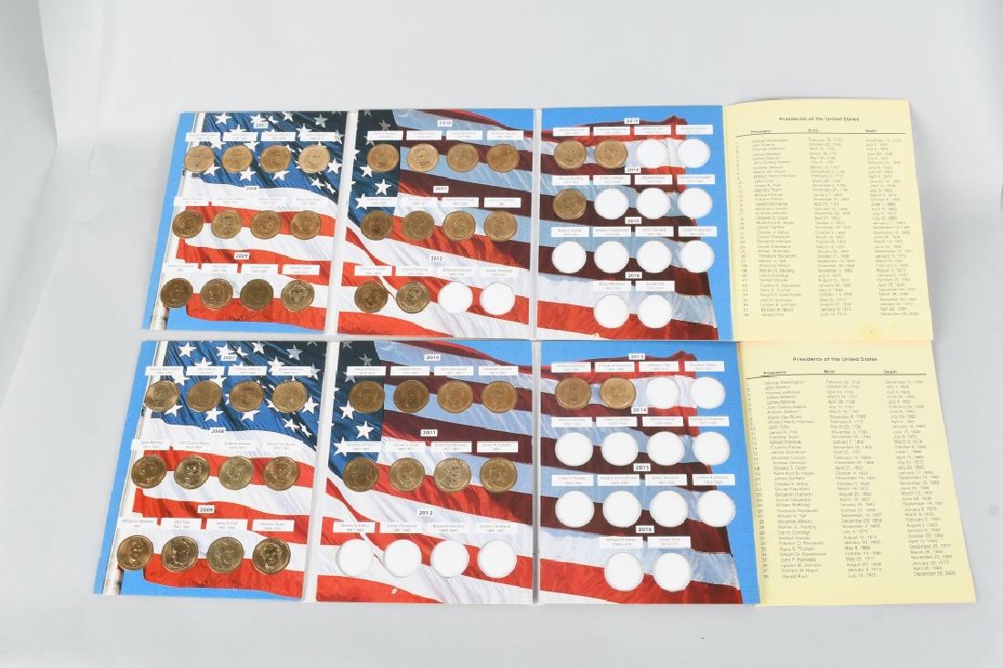 US PRESIDENTIAL ONE DOLLAR COINS SET BOOKS (1 of 5)