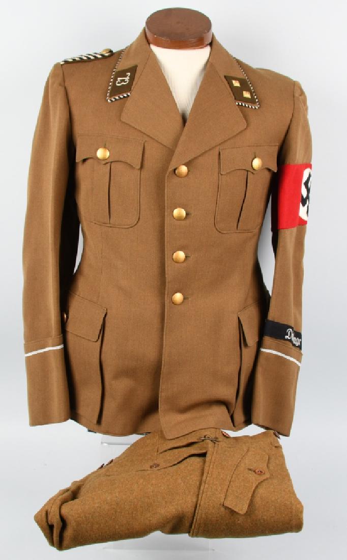 WWII NAZI GERMAN SA SERVICE UNIFORM W/ CUFF TITLE