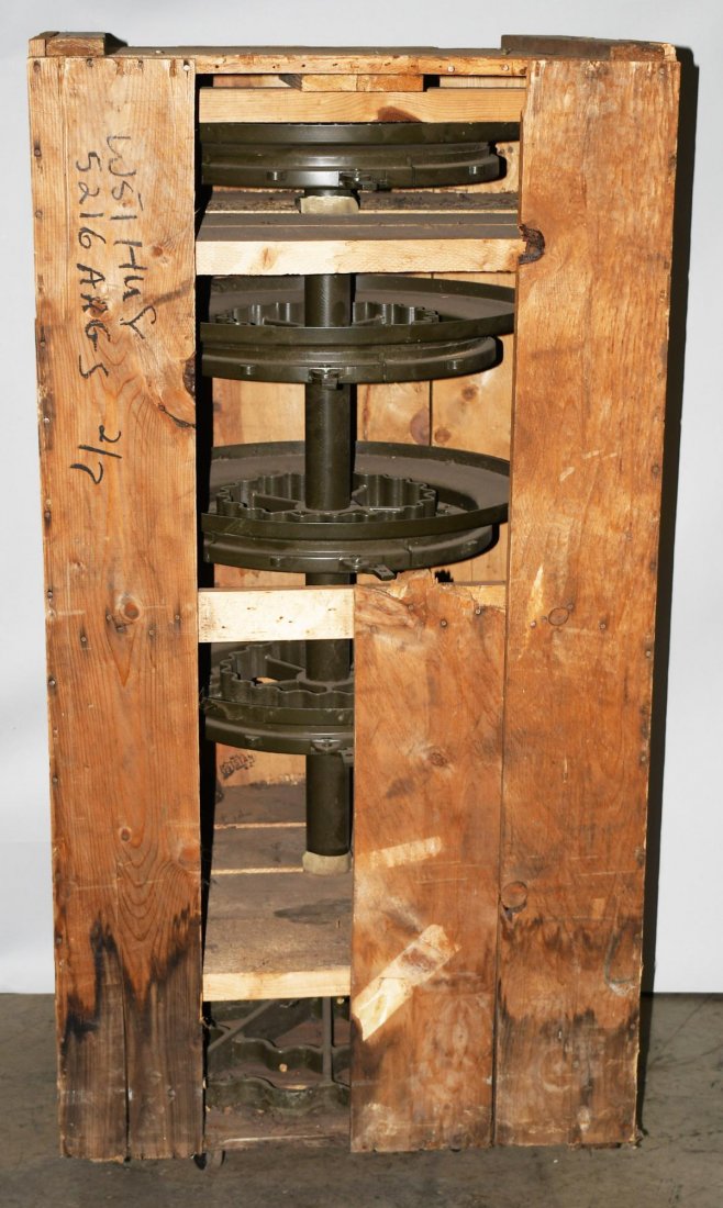 WWII US M 1920 SMALL ARMS RACK FOR 80 1911 PISTOL
