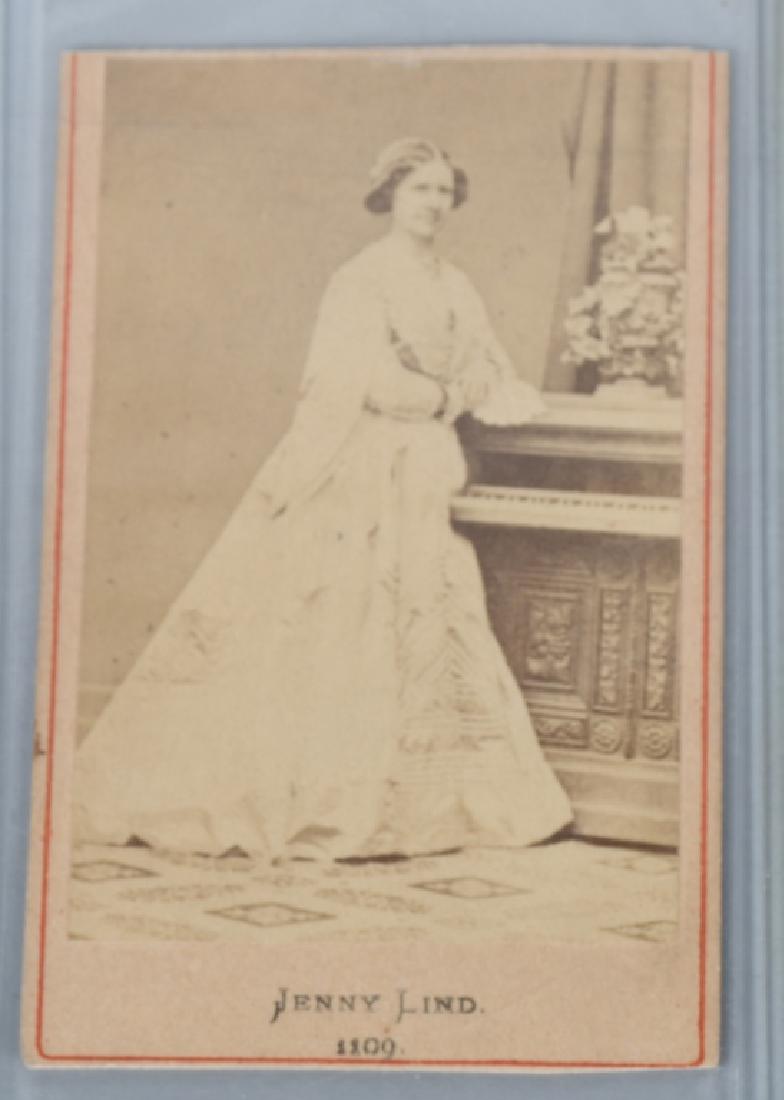 JENNY LIND CDV IMAGE: Original Jenny Lind CDV Image. Excellent