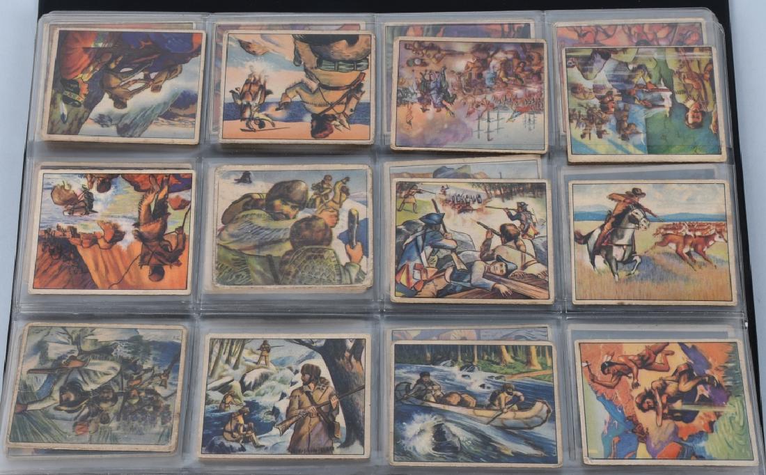 100+- 1949 BOWMAN WILD WEST PICTURE GUM CARDS: Great collection of 100+ 1949 Bowman Wild West Picture Cards. All the cards are different. Nice clean cards. Excellent