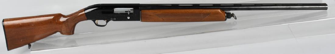 BERETTA ITALY , A302, 12 GA SEMI AUTO SHOTGUN: SN G36119E, 28" vented rib barrel with excellent bore. 12 gauge with modified choke. 80% finish with nice deluxe grain checkered wood stocks. Receiver is engraved on both sides and there are some scra