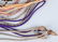 WWI US COLLECTION OF 7 COLORED HAT CORDS - 3