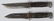 WWII US 2 PAL RH-36 NAVY FIGHTING KNIVES - 3