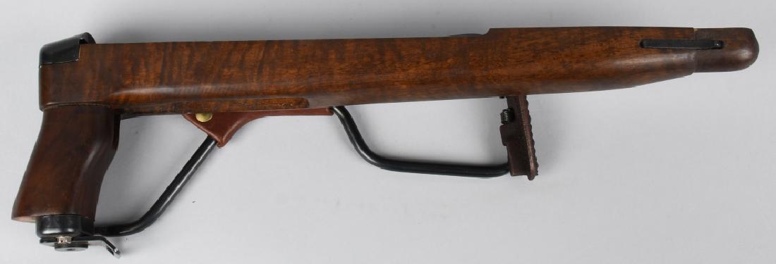 REPRODUCTION M1 CARBINE PARATROOPER STOCK: Reproduction M1 Carbine folding stock. Fits most M1 Carbine rifles, replica of the famous folding stock M1 Carbines which were carried by members of the 101st and 82nd Airborne during the invasion of 