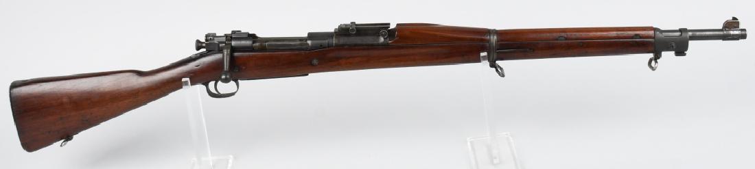 US M1903 RIFLE 30 CAL BOLT ACTION RIFLE MADE 1905: SN 112910, made in 1905. "U.S. Rock Island Arsenal Model 1903." This was part of the first batch that was recalled and rebarreled in 1908. Barrel reads "9-08" with the US Ordnance flaming bomb proof a