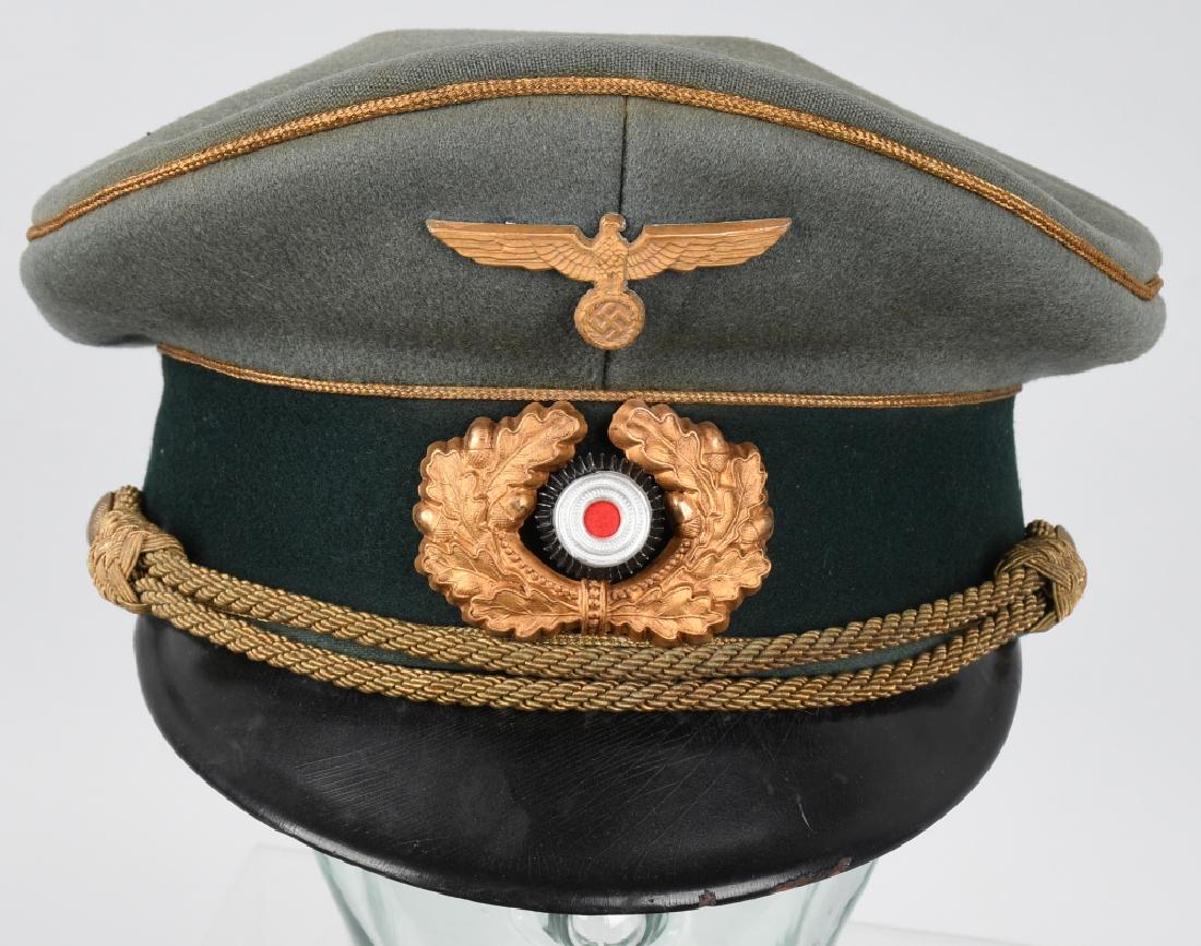 WWII NAMED NAZI GERMAN HEER GENERALS VISOR HAT May 11, 2019