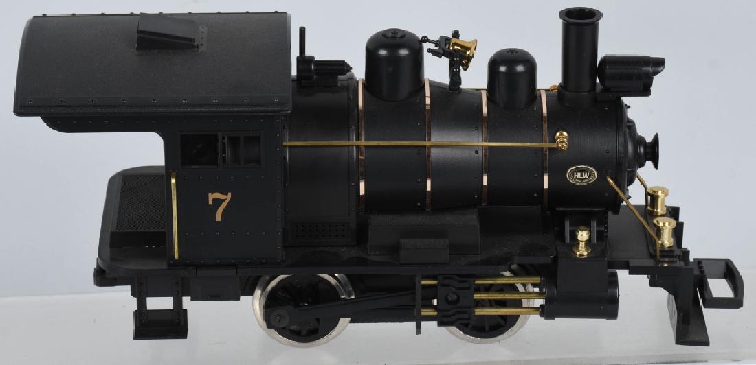 HARTLAND HLW G-SCALE #7 LOCOMOTIVE ENGINE: Hartland hlw g-scale #7 locomotive engine. Excellent condition appears to have very light use. No box untested