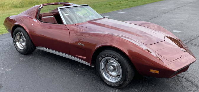 1974 CHEVY CORVETTE C3 COUPE 20k ORIGINAL MILES!!!: Gorgeous 1974 Corvette C3 Coupe with only 20,000 ORIGINAL MILES!!!! Very well cared for car and it shows!!! Car Vin# 1Z37J45434717. Numbers matching 350ci V8 engine with correct Turbo Hydramatic Autom