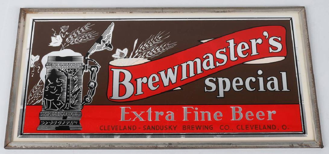 Brewmaster's Special Beer Glass Sign