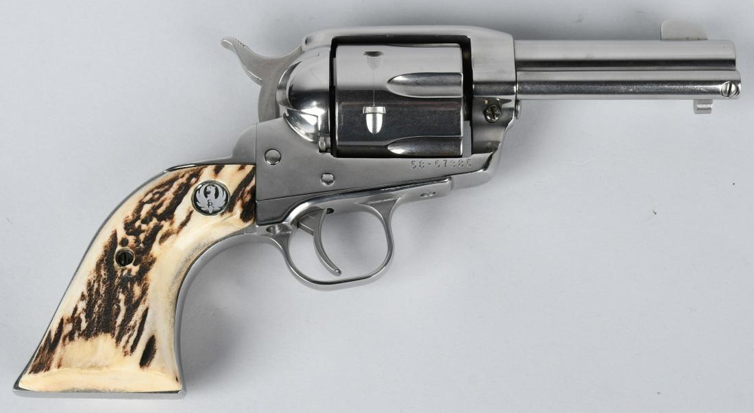 Ruger Vaquero 45 Colt Revolver Stainless - 