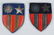 WWII US ARMY AIR CORPS BLOOD CHIT GROUPING PATCHES - 4
