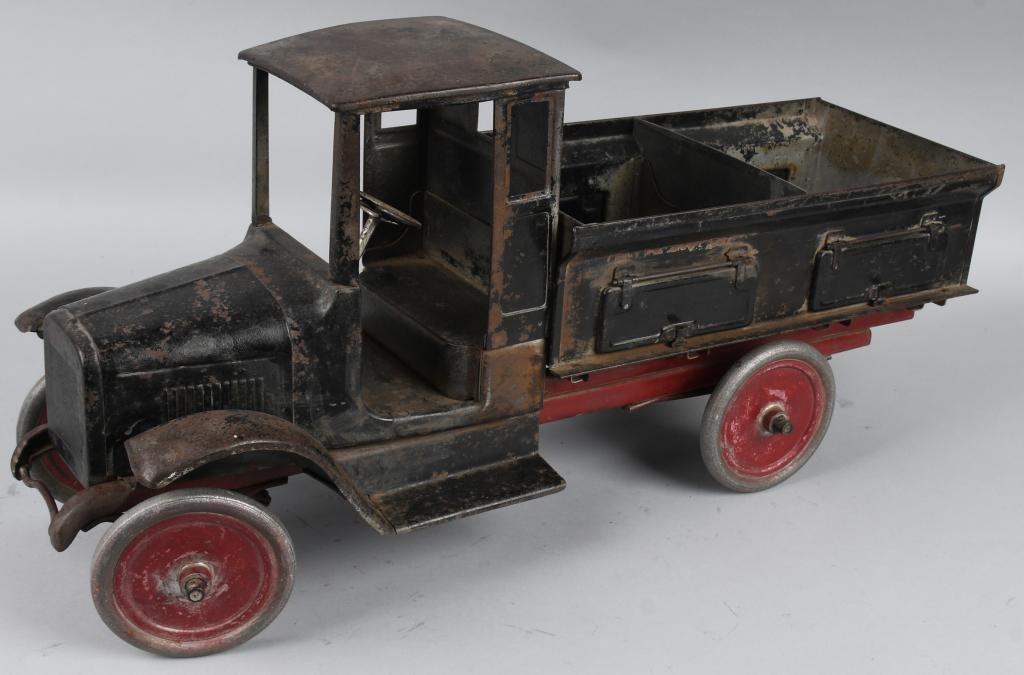 buddy l sand and gravel truck