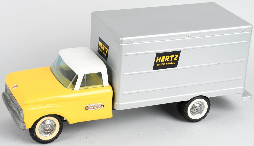 NYLINT HERTZ RENTAL FORD BOX TRUCK Nov 16, 2019 Milestone Auctions