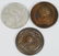 3- 1893 COLUMBIAN EXPOSITION MEDALS