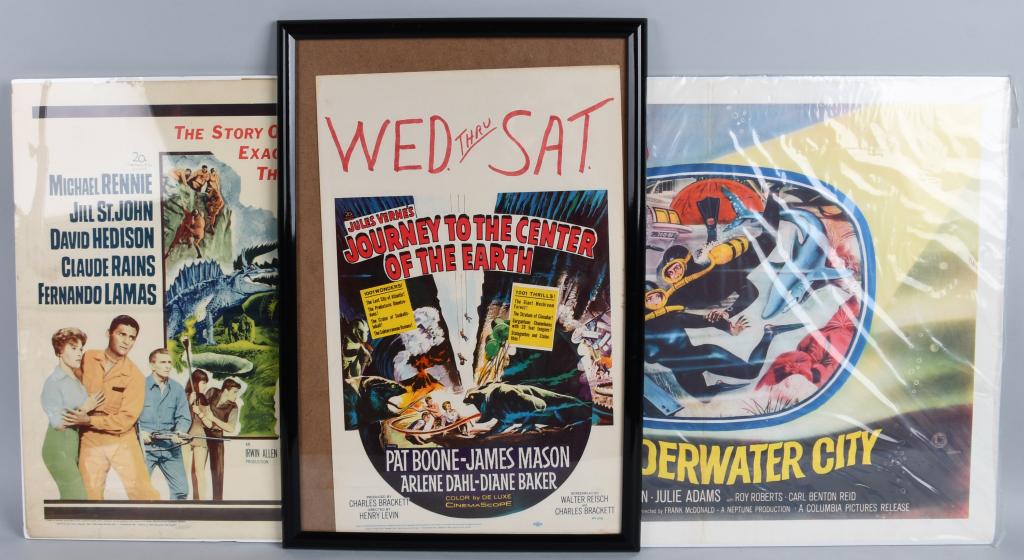 3- CLASSIC SCI FI MOVIE POSTERS (1 of 4)
