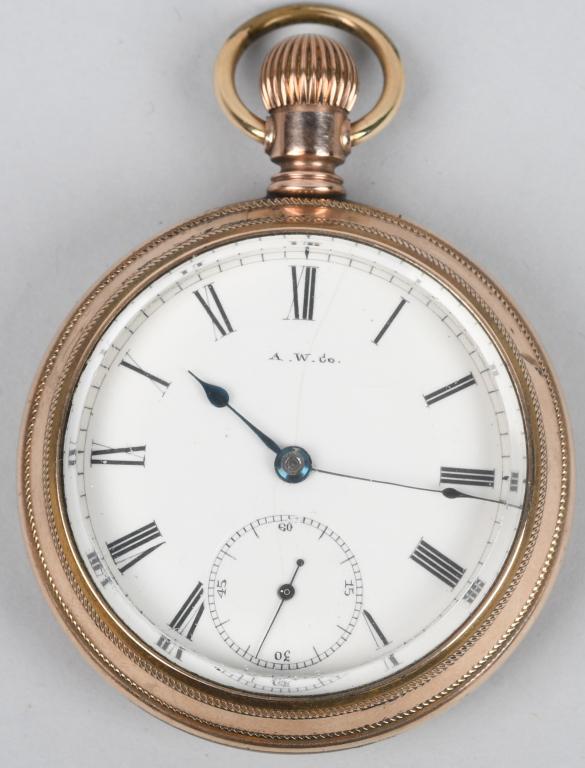 WALTHAM POCKET WATCH, 18-S, 7-J, 1886-87 (1 of 4)