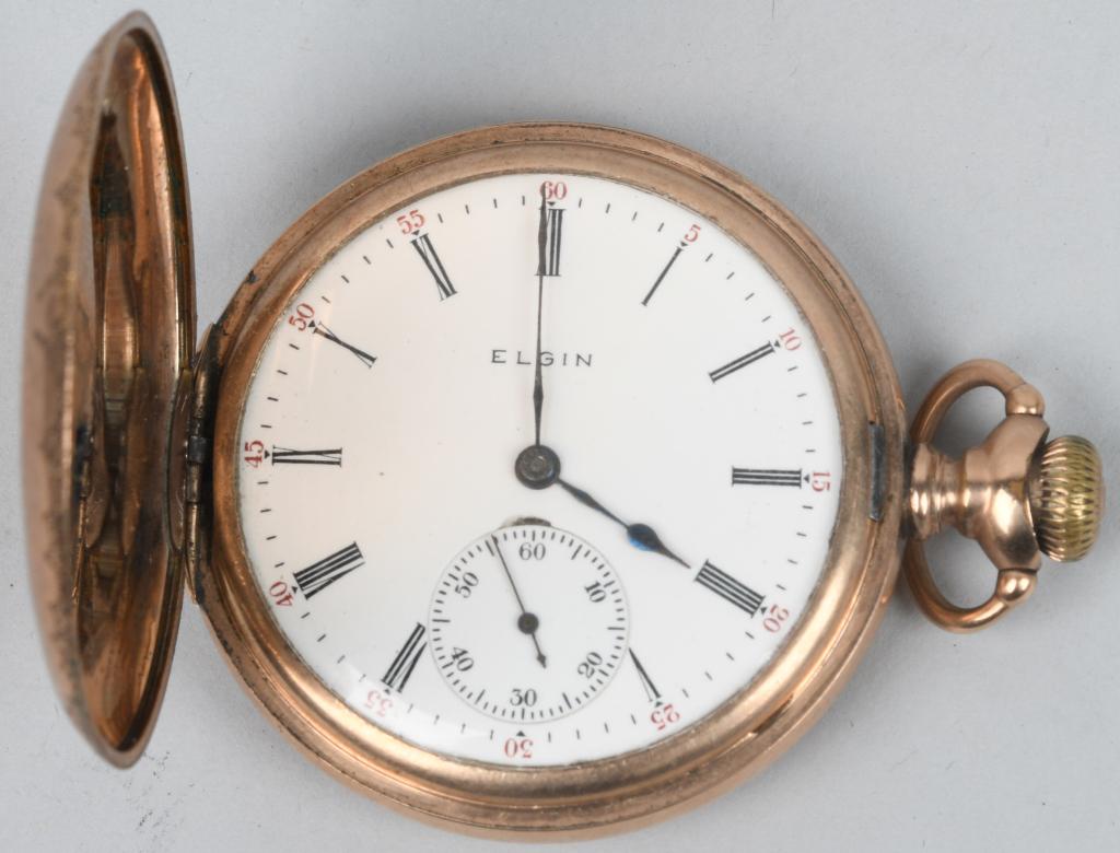 ELGIN POCKET WATCH, 16-S, 15-J, 1904 (1 of 5)