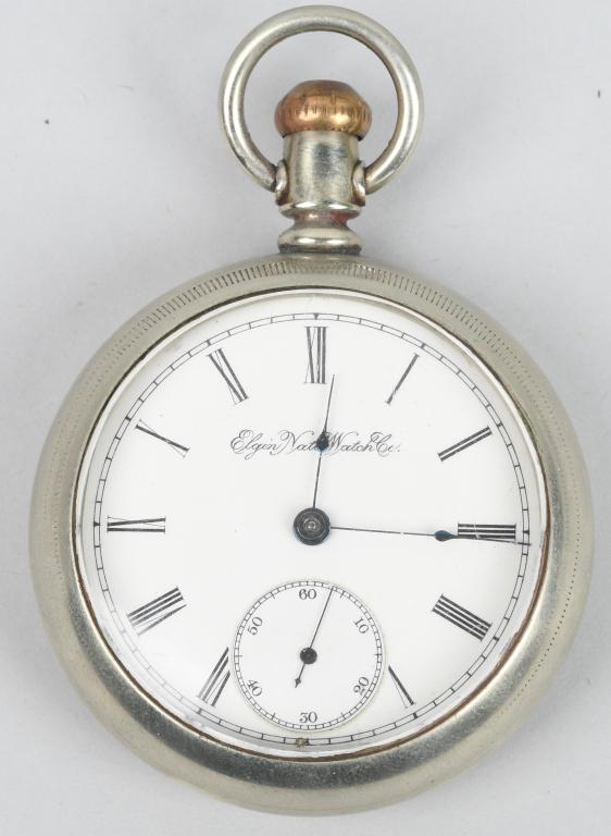ELGIN POCKET WATCH, 18-S, 15-J, 1894 (1 of 4)