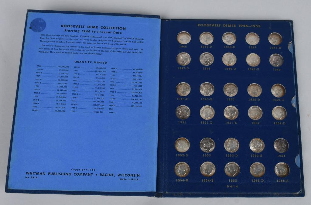 1946-1964 ROOSEVELT DIME SET (1 of 7)