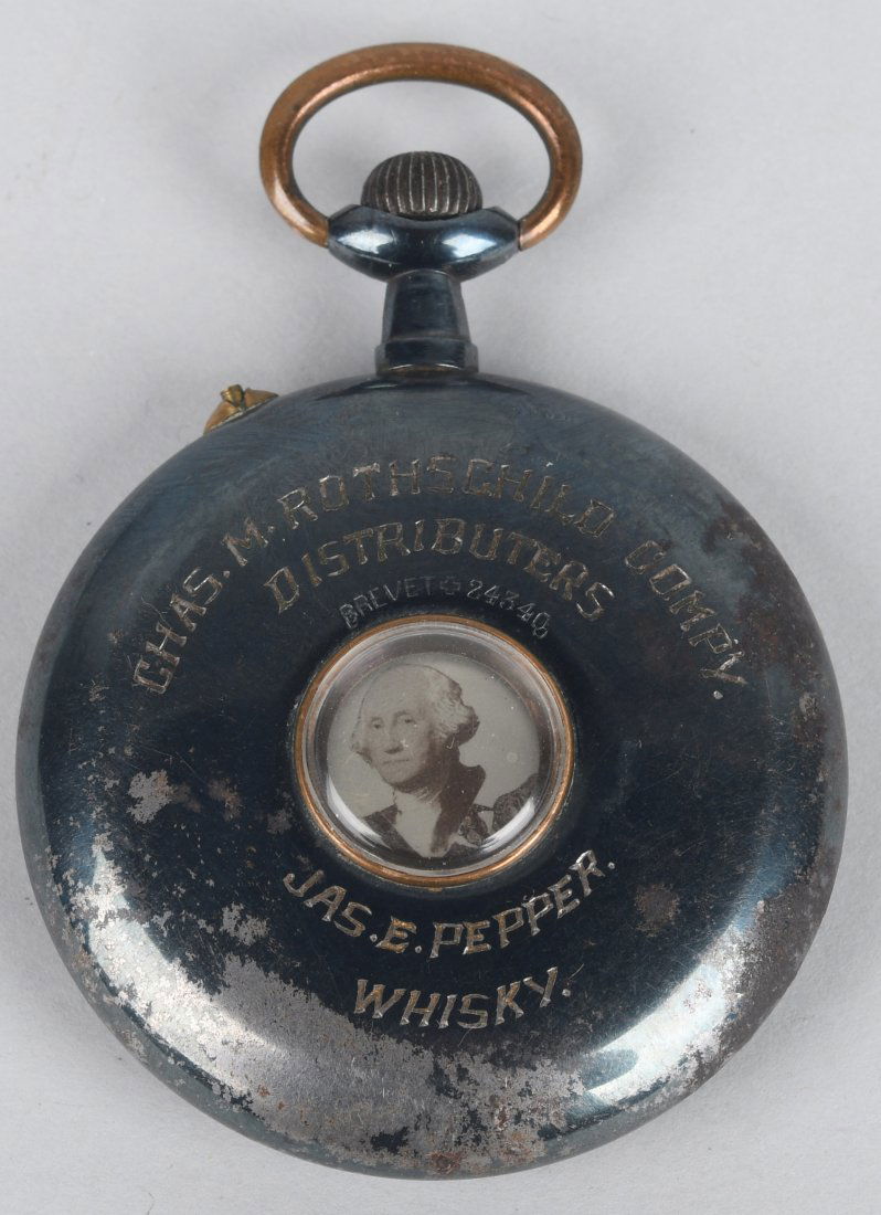 McKINLEY CAMPAIGN ADVERTISING POCKET WATCH (1 of 6)