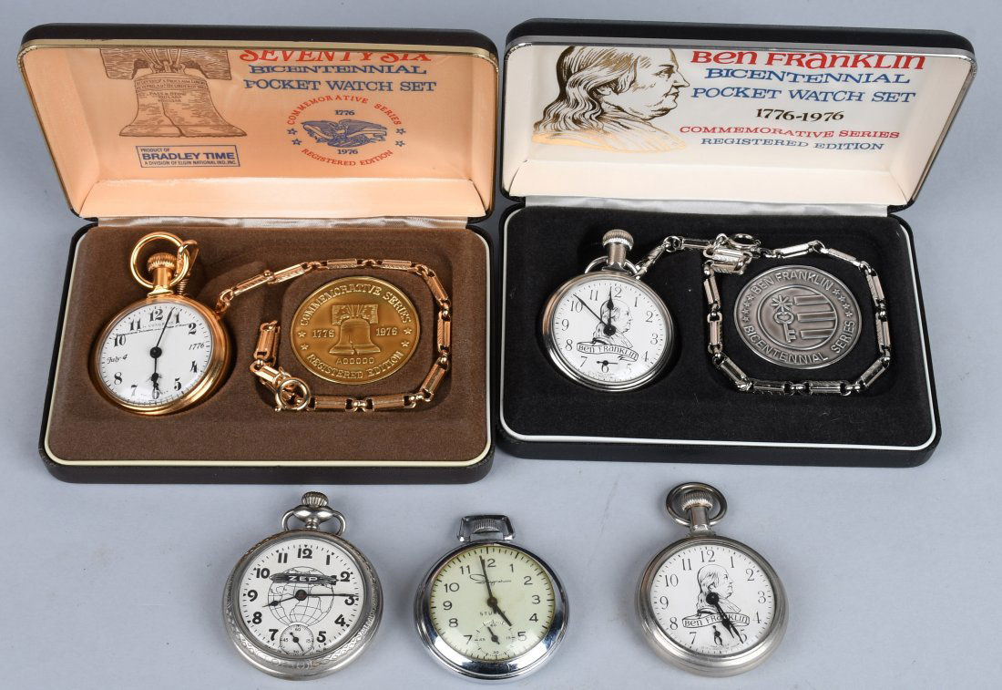 5- POCKET WATCHES, ZEP, BICENTENNIAL & MORE (1 of 6)