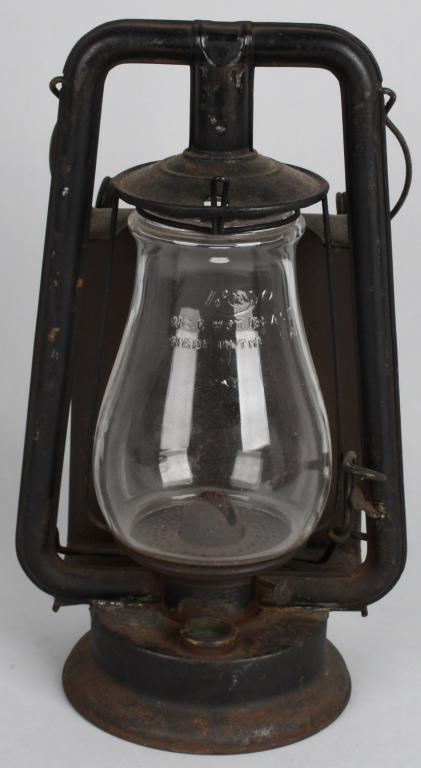 Rayo No. 0 Kerosene Lantern: All original #0 Lantern. 14" Excellent
