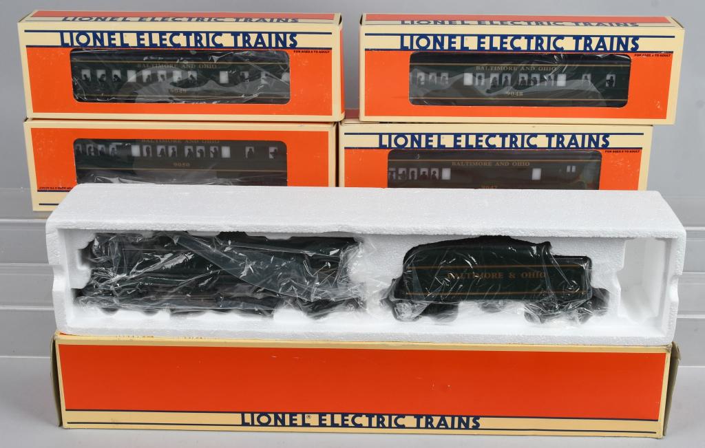 lionel b&o train set