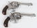 FANTASTIC PAIR SILVER PLATED LONDON 1878 COLT 'S - 3