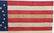 ULTRA RARE CIVIL WAR SILK 35 STAR FLAG OR GUIDON - 3