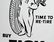 Buy Fisk "Time to Re-tire" w/boy logo sign (TAC) - 3