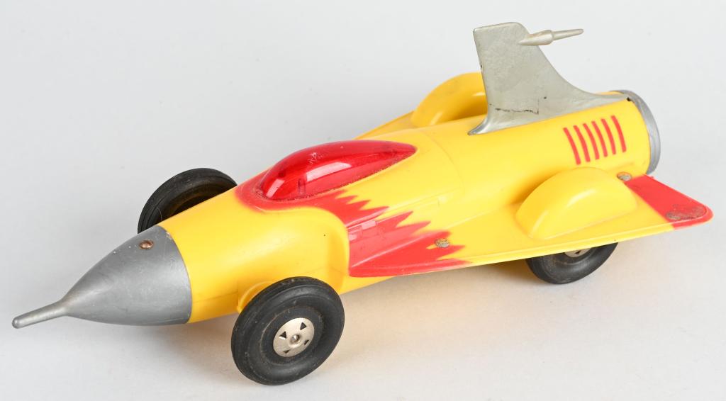 IDEAL TURBO-JET CAR: All original with cool design. 11" Excellent