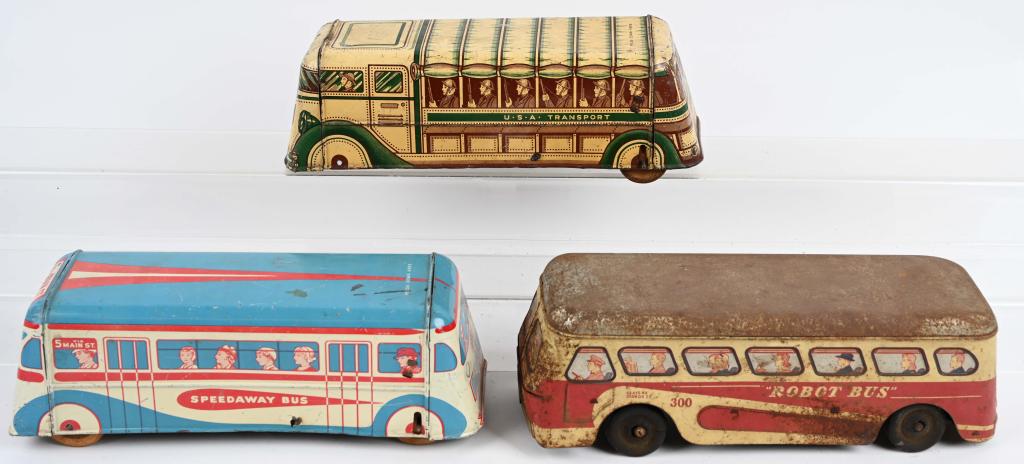 vintage toy buses