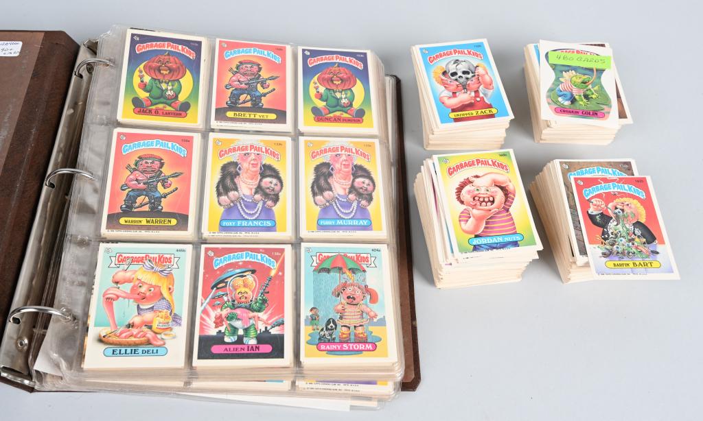 850+ GARBAGE PAIL KIDS CARDS: Great collection of early Garbage Paol Kids Cards