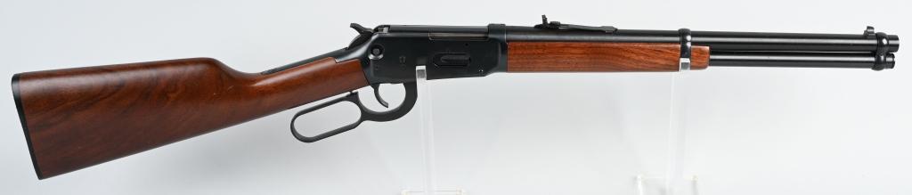WINCHESTER MODEL 94AE .44 MAGNUM CARBINE: SERIAL 6207179. BARREL 16". CALIBER .44 REM. MAGNUM. Often referred to as a trapper carbine with short barrel, this is one handy and powerful little carbine that features a blue finish, full magazine,