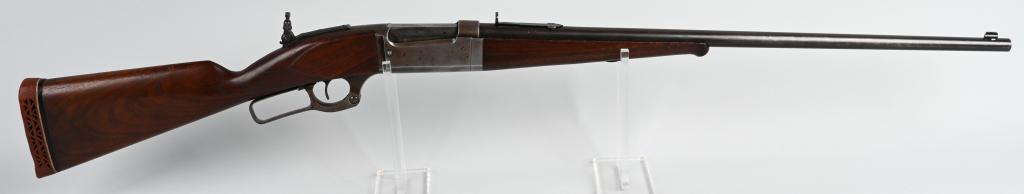 CLASSIC SAVAGE MODEL 1899 RIFLE: SERIAL 228344. BARREL 26". CALIBER 30-30. MADE IN 1920. Savage 1899 rifles in the Winchester calibers are among the most desirable. This rifle features a full round barrel, take down, blue finish, wal