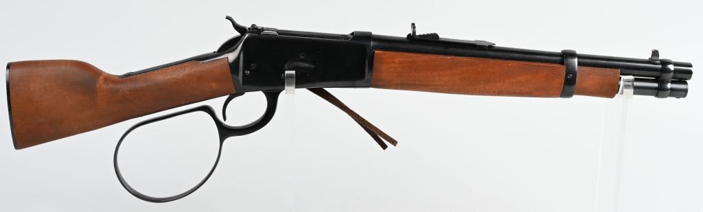 ROSSI "MARE'S LEG" LEVER ACTION CARBINE: SERIAL M166808. BARREL 12". CALIBER .44 MAG. In 2010 Rossi Firearms began offering a Mare’s leg under the name Ranch Hand. This Rossi version is chambered in .44 Magnum. The Rossi Ranch Hand is manu