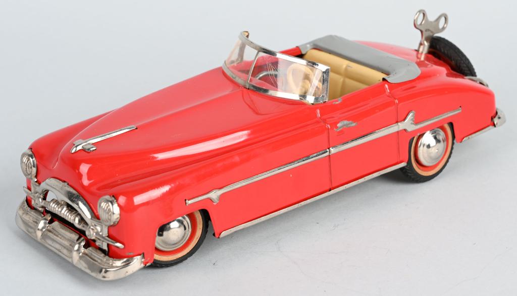 US ZONE DISTLER TIN WINDUP PACKARD: All original and looks never played with condition. With instructions. Works. 10" Excellent